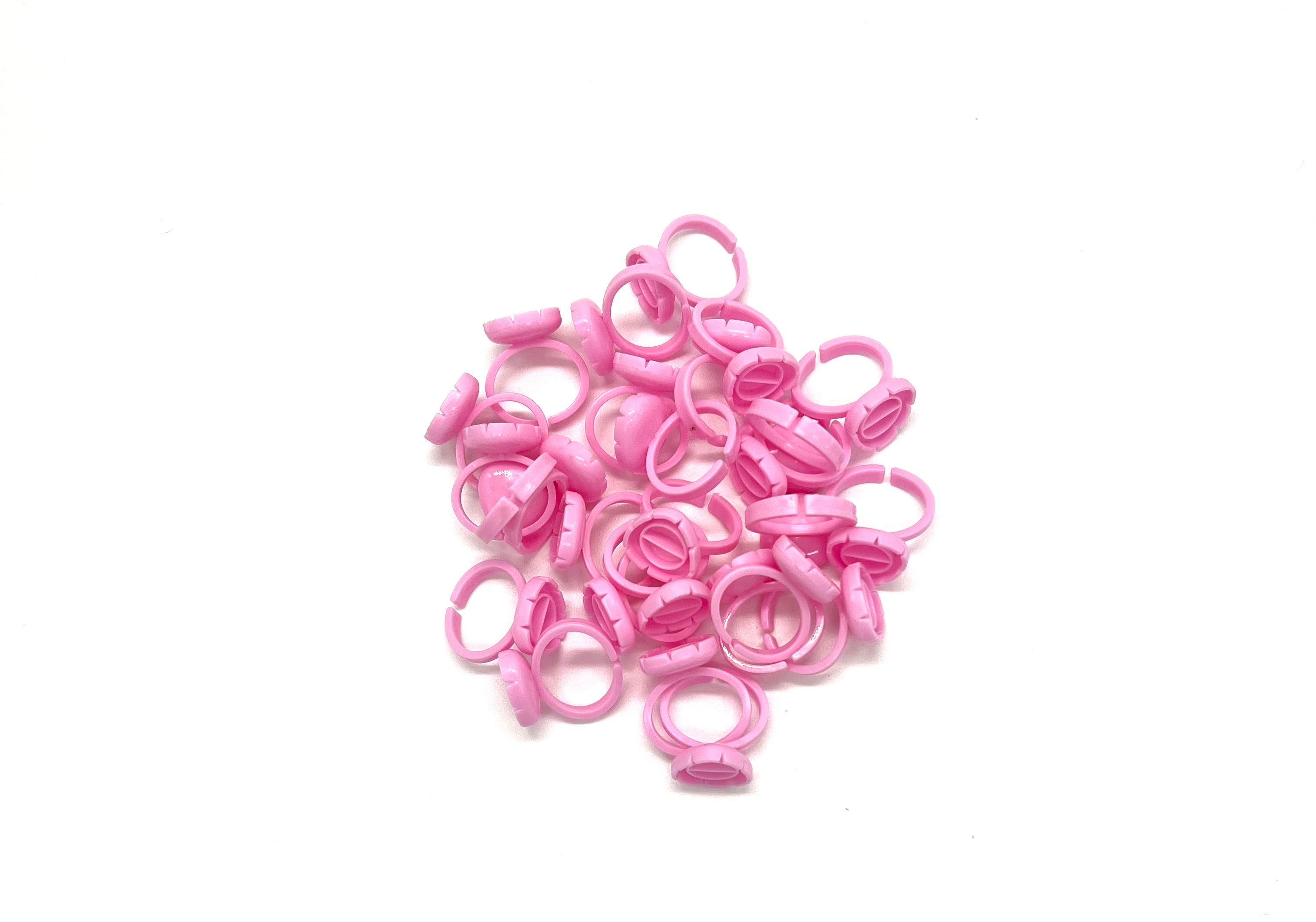 Blooming cup glue rings