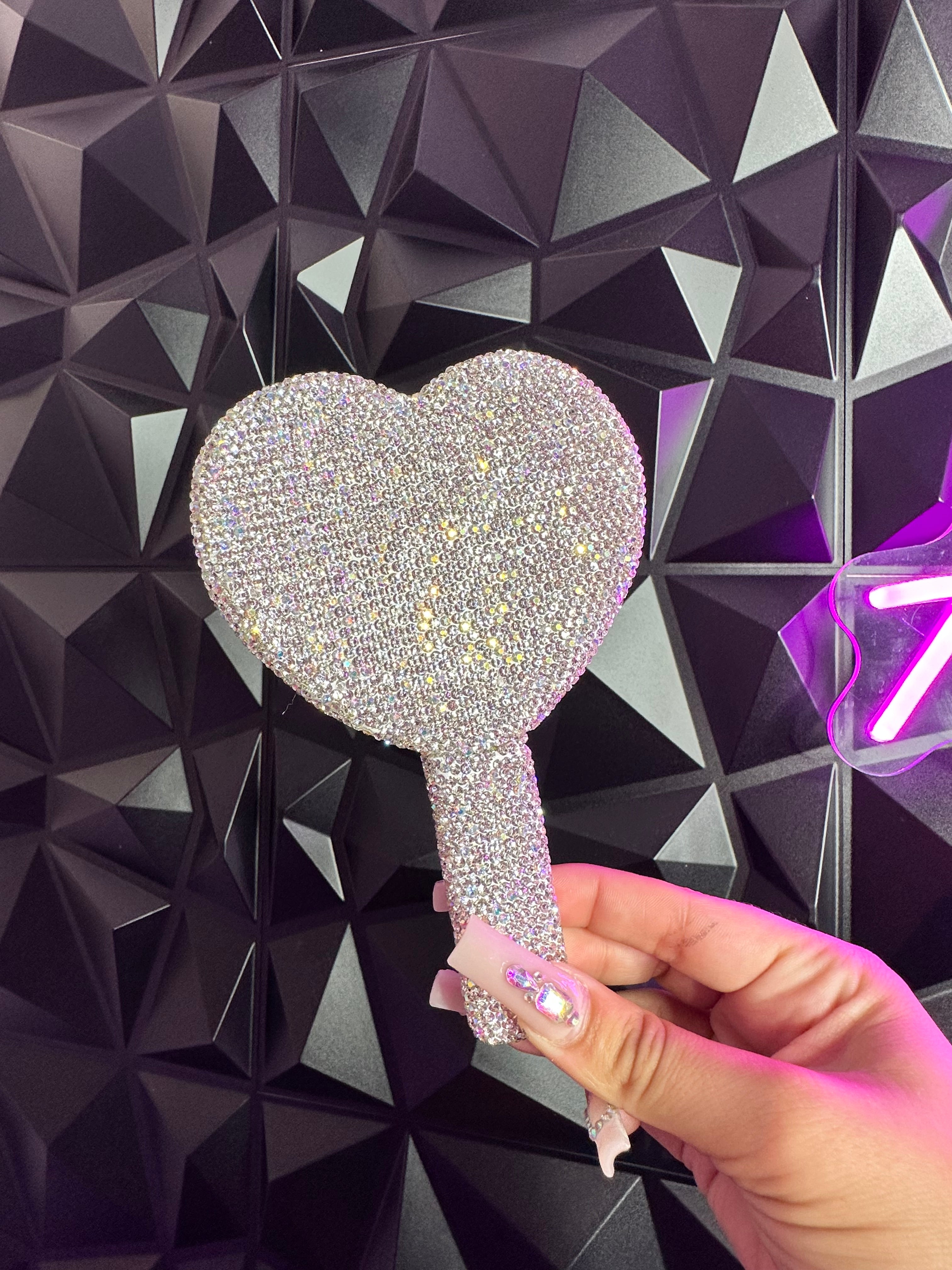 Diamond Heart Mirror