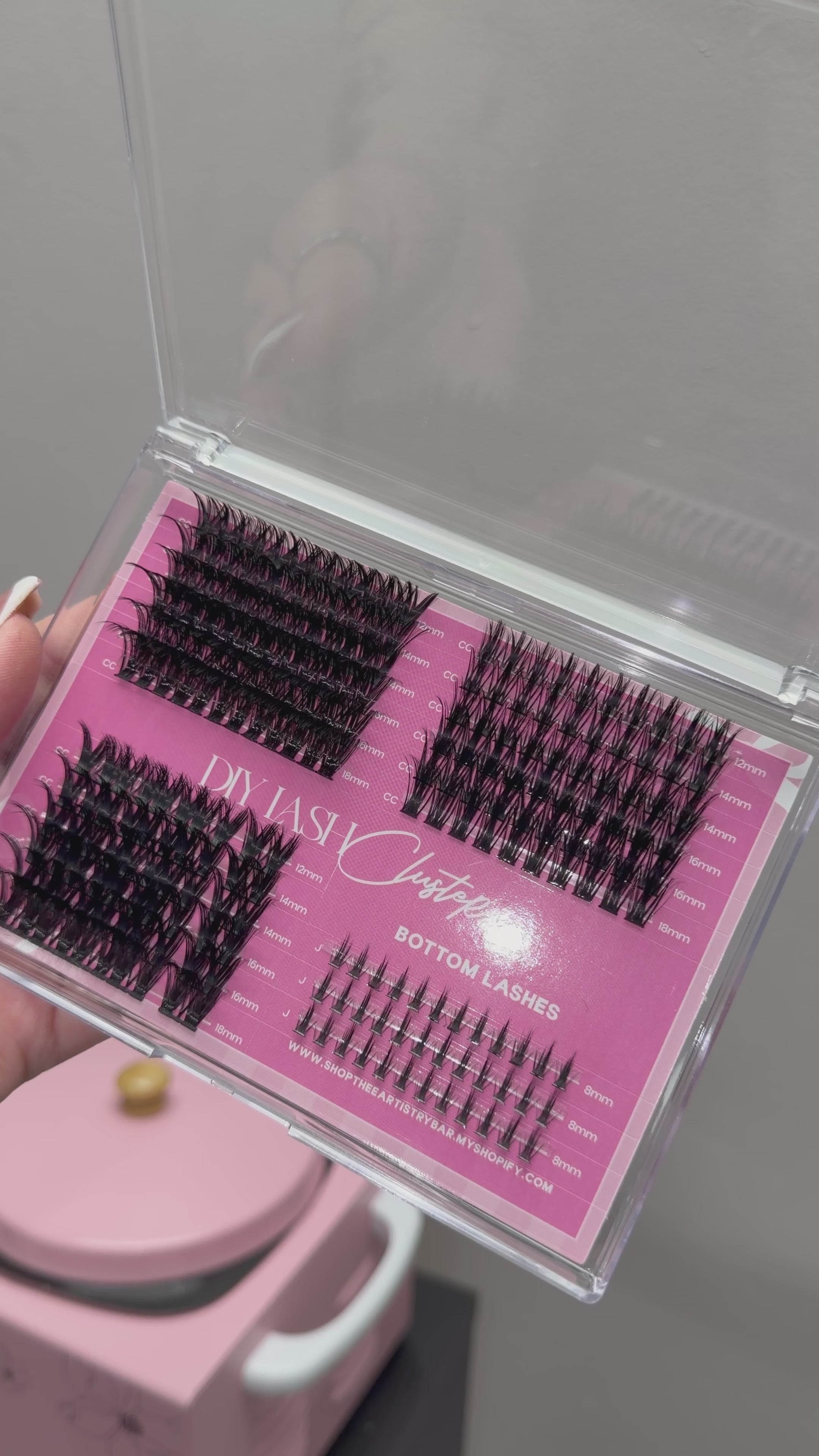 D.I.Y Lash clusters